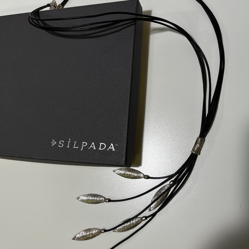 Silpada Layered Leaf Necklace | N3224